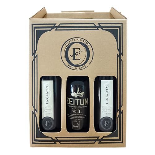 Set de Regalo Exclusivo: Vino El Encanto y Aceite de Oliva Zeitun