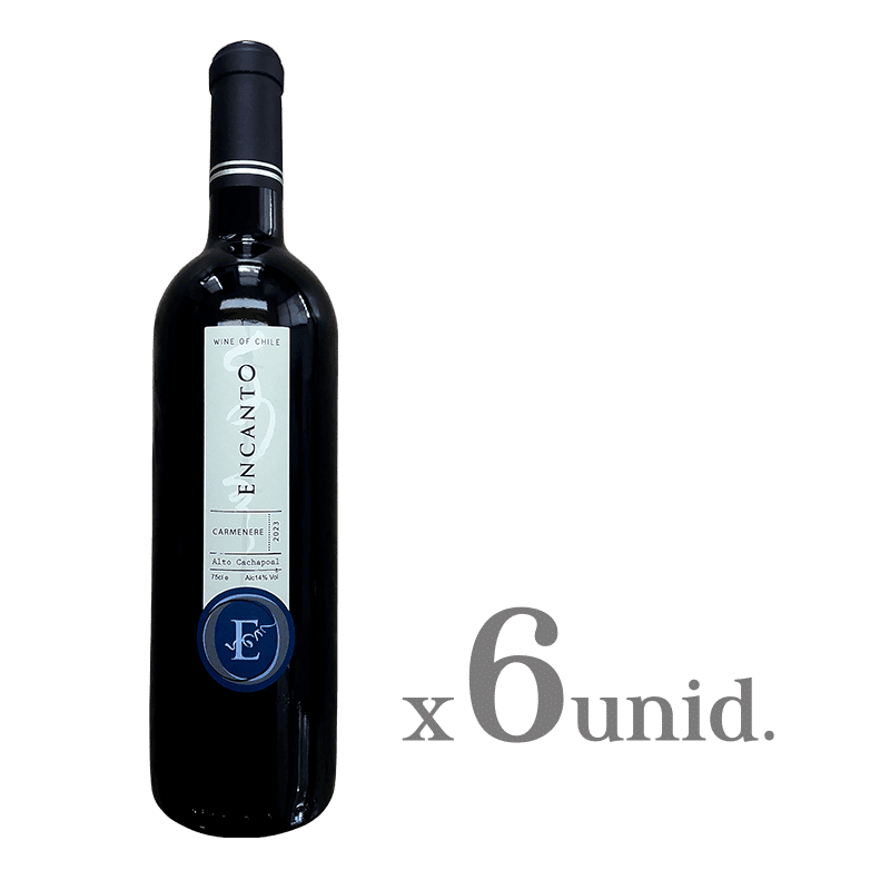 Caja Vino El Encanto Carmenere